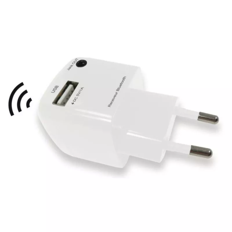Receveur Bluetooth Heden en prise murale + cable jack