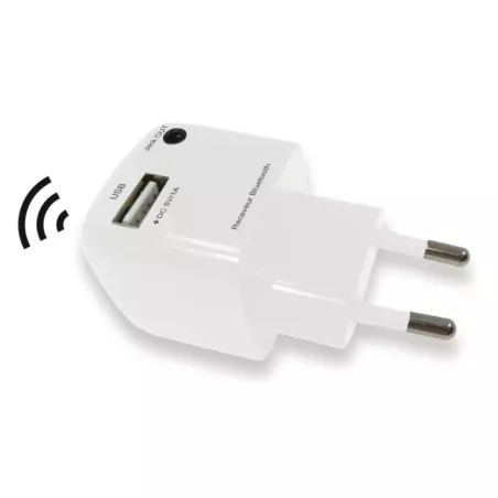 Receveur Bluetooth Heden en prise murale + cable jack