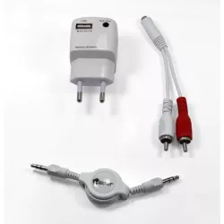 Receveur Bluetooth Heden en prise murale + cable jack
