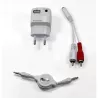 Receveur Bluetooth Heden en prise murale + cable jack