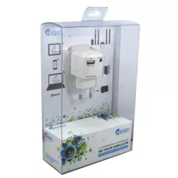 Receveur Bluetooth Heden en prise murale + cable jack