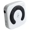 Receveur bluetooth Halterrego CSR V4.0, NFC cable micro usb, cable RCA, câble jack 3.5, + ecouteurs blancs