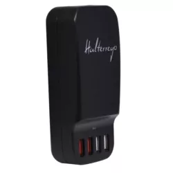 Chargeur secteur USB universel H.Charging HOME 4 ports dont 2 ports ultra-rapides Noir