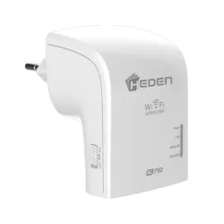 Répéteur WiFi HEDEN AC750 Dual Band 2.4Ghz / 5GHz, 2 Ports RJ45, Blanc