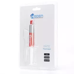 Pate Thermique 3.5g Seringue Spatule. Conductivité 3.8 W/m-K Facile à utiliser et réutilisable