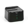 DUAL DOCK Heden pour 2 disque dur S-ata 3.5''/2.5'' USB3,0,back up