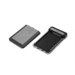 Boitier externe HEDEN 2.5' pour DD SATA, sortie USB 3.0 sans vis NOIR