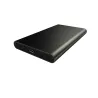 Boitier externe HEDEN 2.5' en Alu sortie USB 3.1 Gen 2 *, Type C cable USB-C/USB-A + USB-C/USB-C NOIR