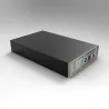 Boitier externe HEDEN 3.5" pr 3.5" HDD/SATA jusqu'à 16 To, USB3.0 , boitier en alliage d'alu, noir