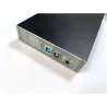 Boitier externe HEDEN 3.5" pr 3.5" HDD/SATA jusqu'à 16 To, USB3.0 , boitier en alliage d'alu, noir