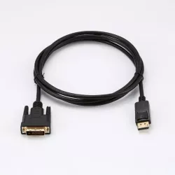 Câble DVI-D/DisplayPort 1.1 Male/Male - Longueur 2M - Noir - en sachet
