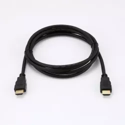 Câble HDMI 2.0 High Speed with Ethernet - Compatible 4K@60Hz - Longueur 2M - Noir - Sachet