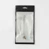 Câble RJ45 Male/Male droit CAT8 S/FTP - Avec snagless - Longueur 0.15M - Gris - en sachet