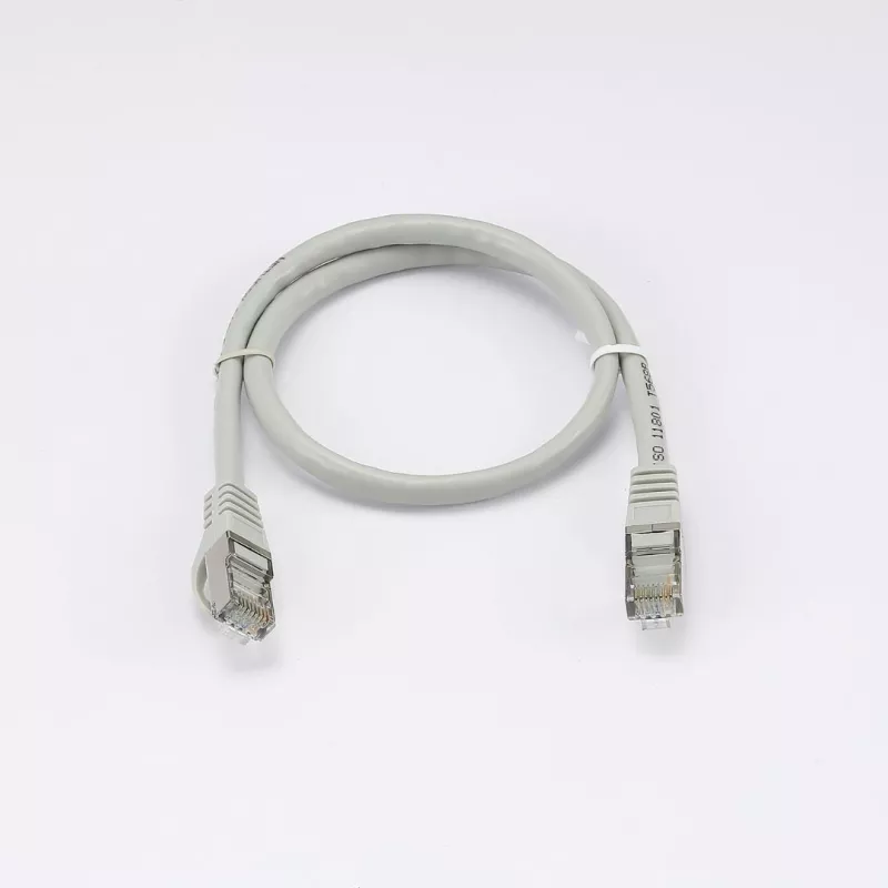 Câble RJ45 Male/Male droit CAT7 S/FTP - Longueur 0.50M - Gris - en sachet