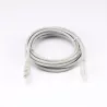 Câble RJ45 Male/Male droit CAT6A U/UTP - Longueur 3M - Gris - en sachet