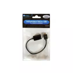Adaptateur micro-USB OTG Heden micro USB 11pin - USB OTG longueur du cable :20cm