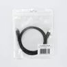 Câble USB-C/USB-C 2.0 Male/Male - 25W - Longueur 1M - Noir - en sachet