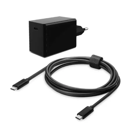 Bundle chargeur/câble Heden, chargeur universel USB-C 45W, Câble USB-C 1.2 mètre inclus