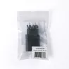 Chargeur secteur 1 Port USB-C : 5V/3A, 9V/3A, 12V/3A, 15V/3A, 20V/2.25A, 45W, Power Delivery 3.0, coloris noir - Format sachet
