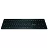 Clavier sans fil 2.4Gh/BT HEDEN 104keys, support tél intégré connexion BT3.0&BT5.0&2.4Ghz pile inclus, noir