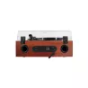 Platine vinyle Halterrego ALL-in-one avec 2 HP intégrés / couvercle, RMS 2* 8W, 3 vitesses, lecteur CD, BT IN, Radio FM, Aux…