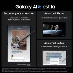 Tablette Galaxy Tab S9 11 128Go Anthracite WIFI Android 14 RAM 8Go 2560X1600 4 speakers + Camera 13MP + 12MP S pen inclus DAS…