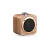 Enceinte Bluetooth Halterrego en bois , BT V5.0, RMS 3W , batterie rechargeable de 1200mAh.