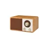 Enceinte Bluetooth Halterrego avec charge induction Qi 15W. BT V5.0, RMS 10W, FM, Aux IN, lectuer de carte micro SD, batterie…