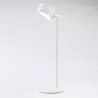 Lampe magnétique Halterrego 2-en-1 : lampe de bureau / lampe amovible , couleur blanche