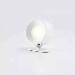 Lampe magnétique Halterrego 2-en-1 : lampe de bureau / lampe amovible , couleur blanche
