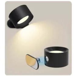 Lampe magnétique Halterrego 2-en-1 : lampe de bureau / lampe amovible , couleur blanche