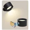 Lampe magnétique Halterrego 2-en-1 : lampe de bureau / lampe amovible , couleur blanche
