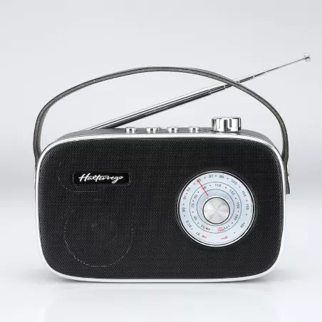 Radio Halterrego style rétro AM/FM, BT V5.0, lecteur USB et carte micro SD, 3w RMS, Aux IN et prise casque. Adaptateur ou port…