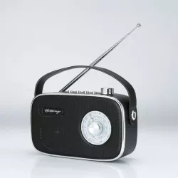 Radio Halterrego style rétro AM/FM, BT V5.0, lecteur USB et carte micro SD, 3w RMS, Aux IN et prise casque. Adaptateur ou port…