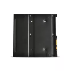 Adaptateur MIP pr 2 SSD/HDD 2.5" ou 1 disque dur 3.5" en baie 5.25".
