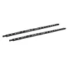 LED RGB 30cm de 16 led, Fixation aimantée/autocollante, 2 pcs/pack