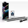 Kit LED RGB 2 bandes + telecommande + connecteur molex