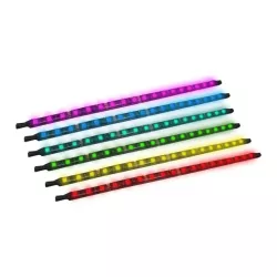 Kit LED RGB 2 bandes + telecommande + connecteur molex