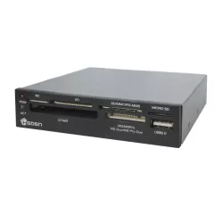 Lecteur carte memoir intern 3.5"HEDEN tt en1+1port USB,compatibl SDHC.