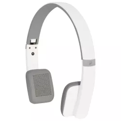 Casque micro Halterrego H.Swallow bluetooth/filaire, blanc