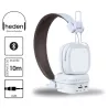 Casque HEDEN Evolution bluetooth / filaire blanc