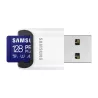 CARTE MEMOIRE SAMSUNG 128 Go MICRO-SD PRO PLUS 2023 avec lecteur USB Classe 10 / MB-MD128SB/WW