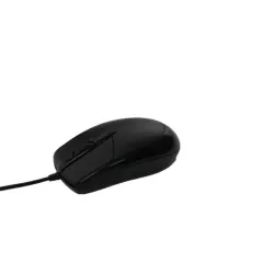 Souris filaire optique 1200DPI ,ambidextre, connexion USB, longueur câble 1.8m, grande taille 117*62*38mm, boîte blanche, noire