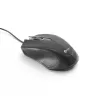 Souris optique Heden ,USB, 1200 DPI, noir