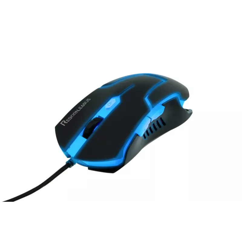 Souris gamer RL Starling retro-eclaireage 2400 DPI, 6 bouton