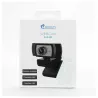 Webcam HEDEN full HD 1080P micro intégré, angle de vue 90° correction de l'éclairage auto longueur de câble 2m