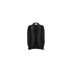 SAC A DOS LEGER NOIR 15,6 Support dorsal avec bretelles rembourrées et profilées compartiment pour tablette jusqu'à 10"…