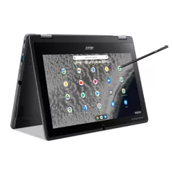 Portable Acer Chromebook Spin 511 Noir R753TN-C363 Intel Celeron N4500 4Go 32 Go eMMC 11.6 HD IPS Tactile Stylet USI intégré…