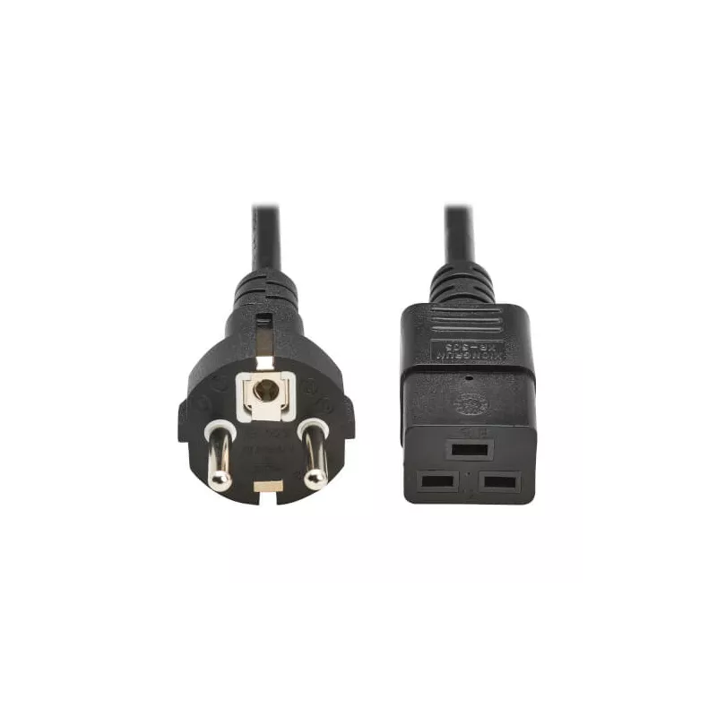 Eaton - Cordon d alimentation, Schuko vers C19, 16A, 2.5m.