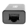Tripp Lite by Eaton - Adaptateur réseau USBC vers Gigabit avec compatibilité Thunderbolt 3 - Noir
